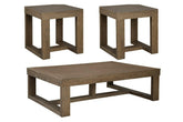 Cariton Coffee Table & 2 End Tables T471.